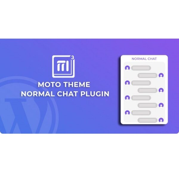 Moto Theme Normal Chat - Wordpress Plugin